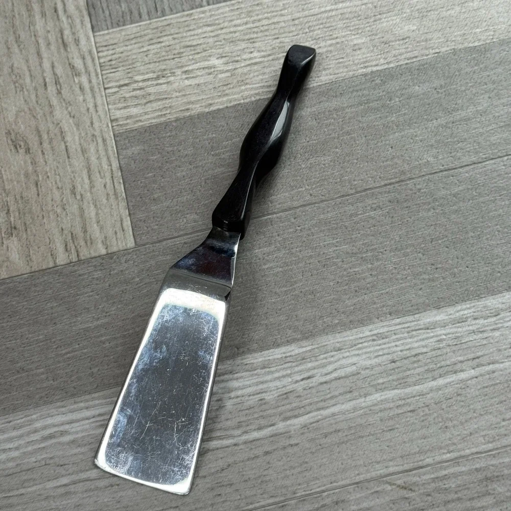 Cutco Slice n Serve 1755 KE Stainless Steel Server Dark Brown Handle Made in USA